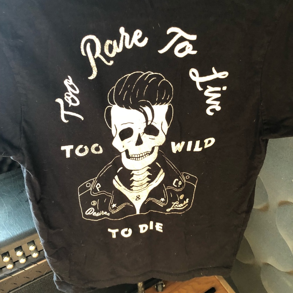 P&Co “Too rare to live, too wild to die” tee